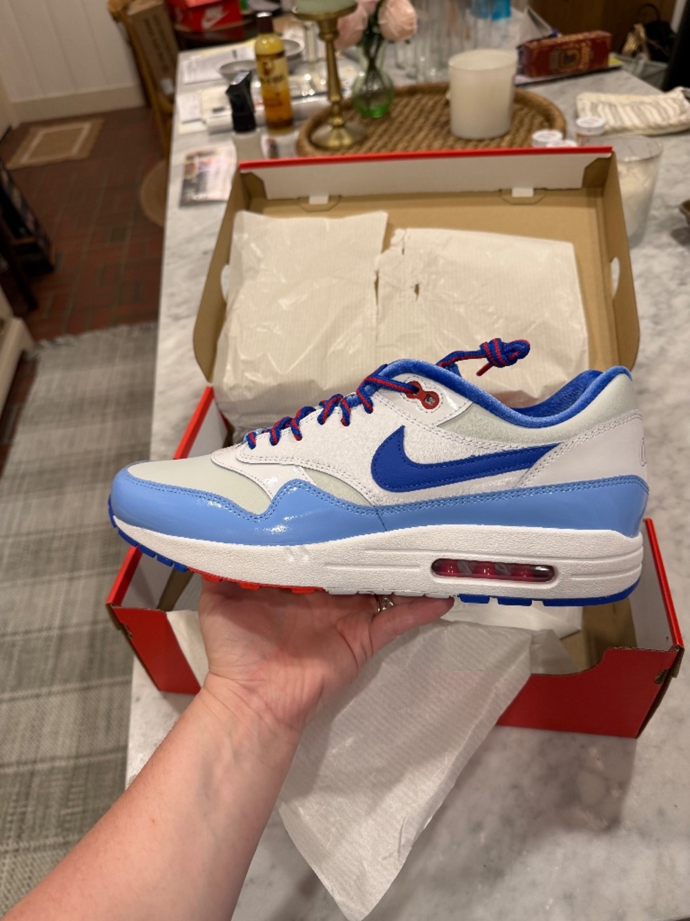 Nike Air Max 1 Atlanta Braves City Connect 2026 Size 12.5